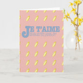 Glückwunschkarte Fest der Mütter - Winterendivien Karte (Gelbe Blume)