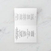 Glückwunschkarte für Chinesen Fen. Feiertagskarte (Innenseite)