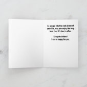 Glückwunschkarte für das Beste Lebensalter der Ren Karte (Innenseite)