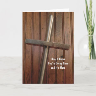 Glückwunschkarte für Ihren Sohn - Evangelium Feiertagskarte