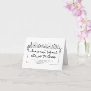 Glückwunschkarte für katholische Hochzeit Karte