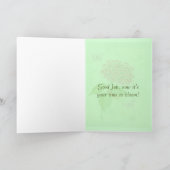 "Glückwunschkarte" für Krankenpfleger Karte (Innenseite)