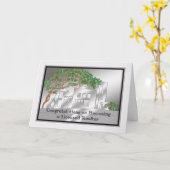 Glückwunschkarte für neuen lizenzierten Händler Karte (Gelbe Blume)