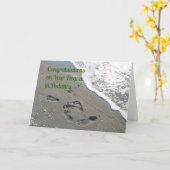 Glückwunschkarte für Studienabschluss Karte (Gelbe Blume)