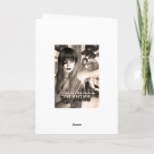 Glückwunschkarte Hochzeitstag Karte (Rückseite)