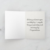 Glückwunschkarte Karte (Innenseite)