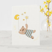 Glückwunschkarte Karte (Gelbe Blume)