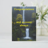 Glückwunschkarte Karte (Stehend Vorderseite)