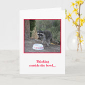 Glückwunschkarte Karte (Gelbe Blume)