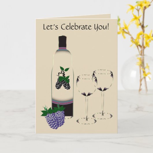 Glückwunschkarte Karte (Gelbe Blume)