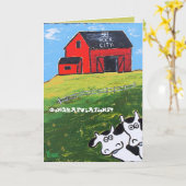 Glückwunschkarte Karte (Gelbe Blume)