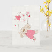 Glückwunschkarte Karte (Gelbe Blume)