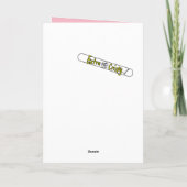 Glückwunschkarte Karte (Rückseite)