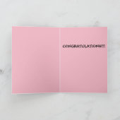 Glückwunschkarte Karte (Innenseite)