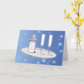 Glückwunschkarte Karte (Gelbe Blume)