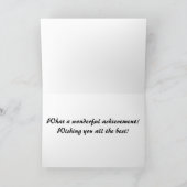 Glückwunschkarte Karte (Innenseite)