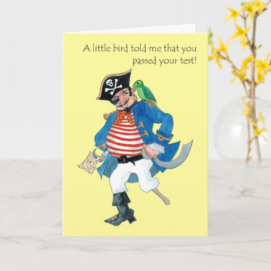 Glückwunschkarte Karte (Gelbe Blume)