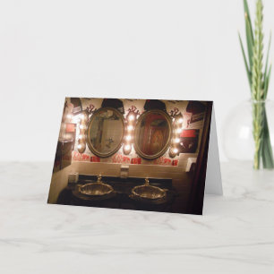 Glückwunschkarte "Lowell Inn Mirrors" Karte