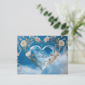 Glückwunschkarte Mabrouk Postkarte (Stehend Vorderseite)