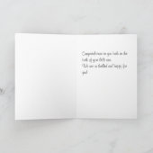 Glückwunschkarte mit dem Namen des Jungen, Rhyme, Karte (Innenseite)