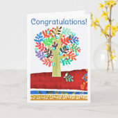 Glückwunschkarte mit neuem Schriftart von Jo Image Karte (Gelbe Blume)