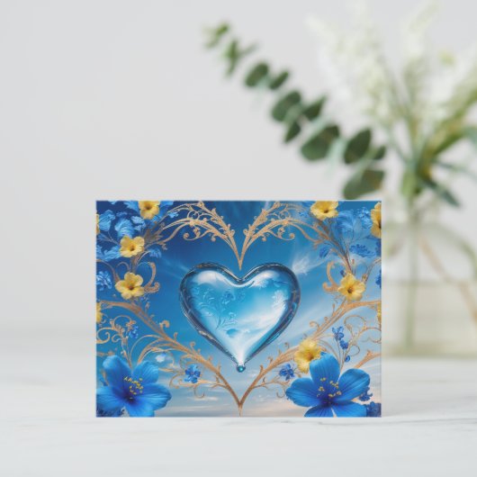 Glückwunschkarte Postkarte (Stehend Vorderseite)