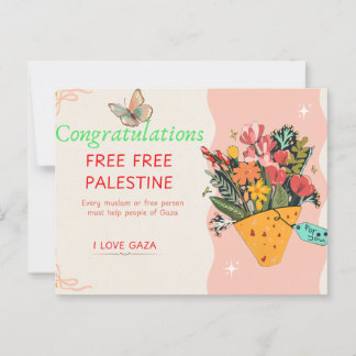 Glückwunschkarte Postkarte