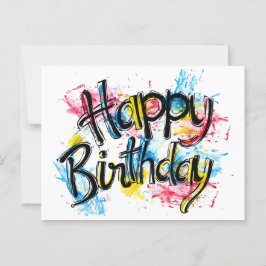 Glückwunschkarte Postkarte