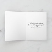 Glückwunschkarte zum Geburtstag lustigen Silberfuc Karte (Innenseite)