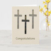 Glückwunschkarte zum Monsignator Karte (Gelbe Blume)