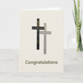 Glückwunschkarte zum Monsignator Karte