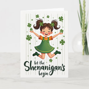 Glückwunschkarte zum St. Patrick's Day Karte