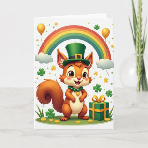 Glückwunschkarte zum Tag der Eichhörnchen Karte