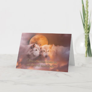 Glückwunschkarte zur Hochzeit für Seelenverwandte Karte