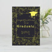 Glückwunschkarten für Hochschulabsolventen Feiertagskarte (Stehend Vorderseite)