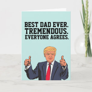 GLÜCKWUNSCHKARTEN ZUM GEBURTSTAG VATER DONALD TRUM KARTE