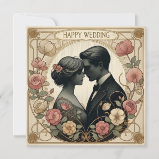 Glückwunschkarten zur Hochzeit Feiertagskarte