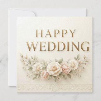 Glückwunschkarten zur Hochzeit Karte
