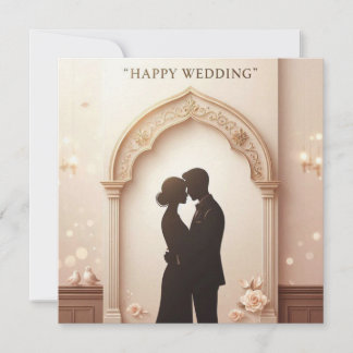 Glückwunschkarten zur Hochzeit Karte