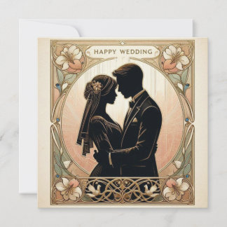 Glückwunschkarten zur Hochzeit Karte