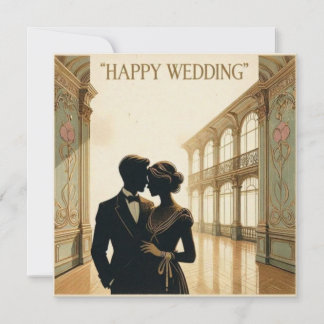 Glückwunschkarten zur Hochzeit Karte