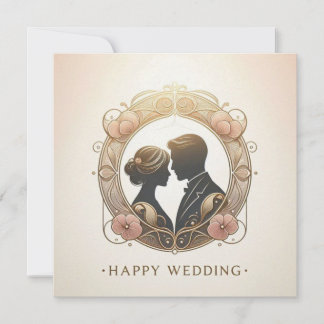 Glückwunschkarten zur Hochzeit Karte