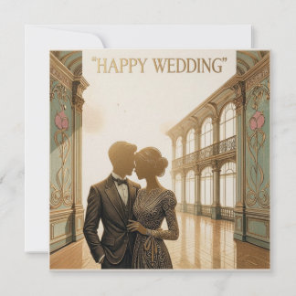 Glückwunschkarten zur Hochzeit Karte