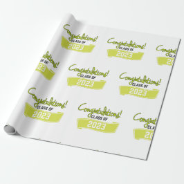 Glückwunschklasse 2023 geschenkpapier