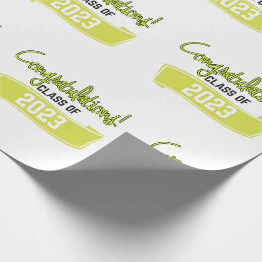 Glückwunschklasse 2023 geschenkpapier (Ecke)