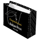 Glückwunschklasse 2024 Vorlage Große Geschenktüte (Vorderseite Schrägansicht)