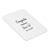 Glückwunschklasse Jahrgangsname Schule Protokoll Magnet (Rechte Seite)