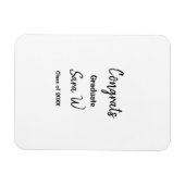 Glückwunschklasse Jahrgangsname Schule Protokoll Magnet (Horizontal)