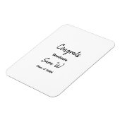 Glückwunschklasse Jahrgangsname Schule Protokoll Magnet (Linke Seite)