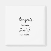 Glückwunschklasse Jahrgangsname Schule Protokoll Magnet (Vorne)